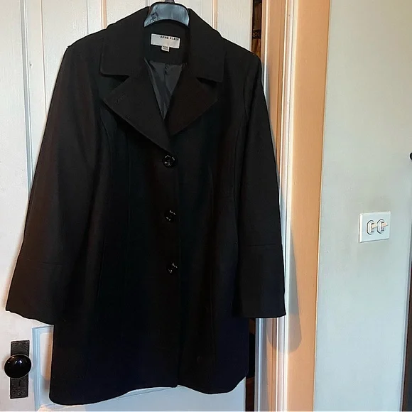 Anne klein peacoat best sale petite